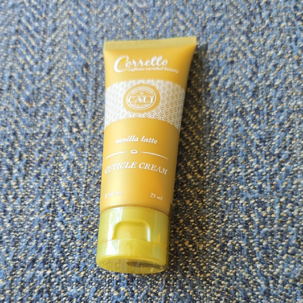 Vanilla Latte Cuticle Cream - Golden Yellow